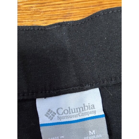 Columbia Womens Pull On Skinny Pants Size Medium Black Stretch Cotton Hiking - Picture 3 of 5
